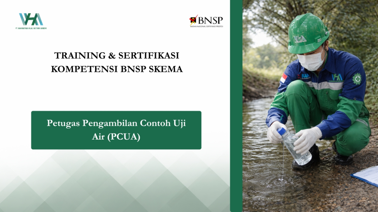 Petugas Pengambilan Contoh Uji Air (PCUA)